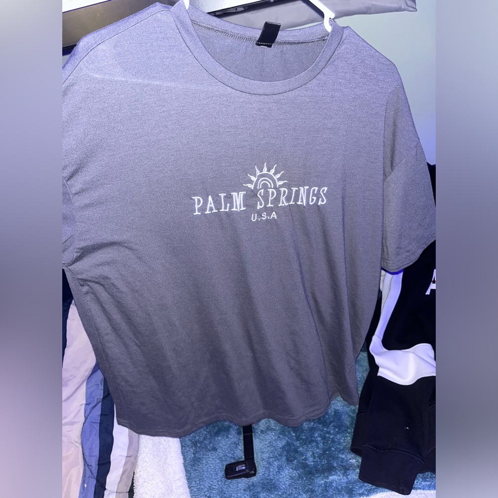 Shirt and basketball shorts!